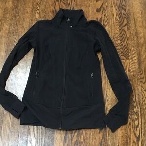 lululemon athletica Black Full-Zip Utility Jacket